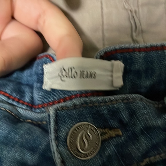 Cello Jeans, Size 3, Ripped denim skinny jeans, def worn, - Picture 2 of 2